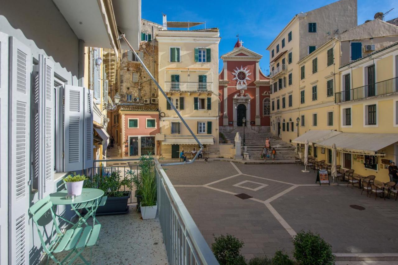 Casa Spilia Corfu Town Apartment Bagian luar foto