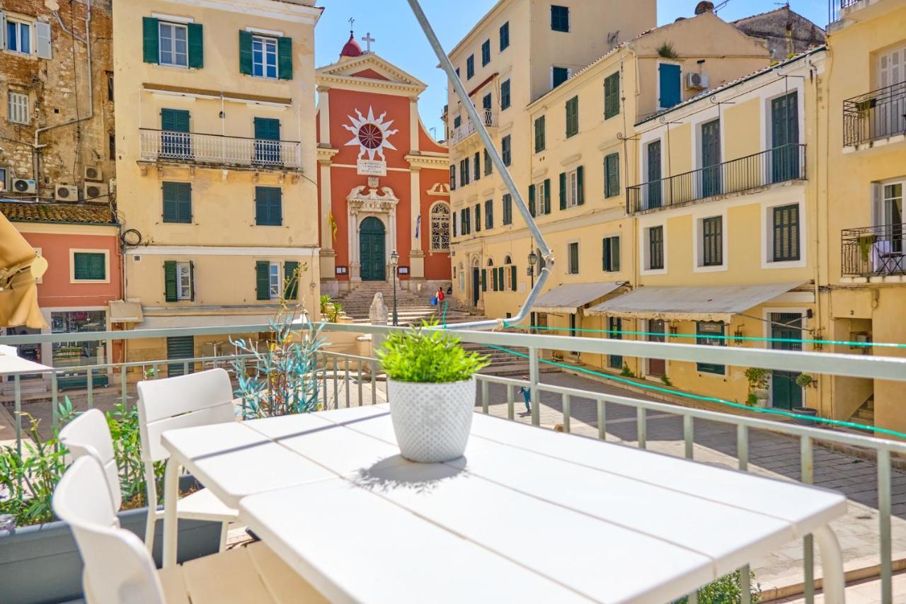 Casa Spilia Corfu Town Apartment Bagian luar foto