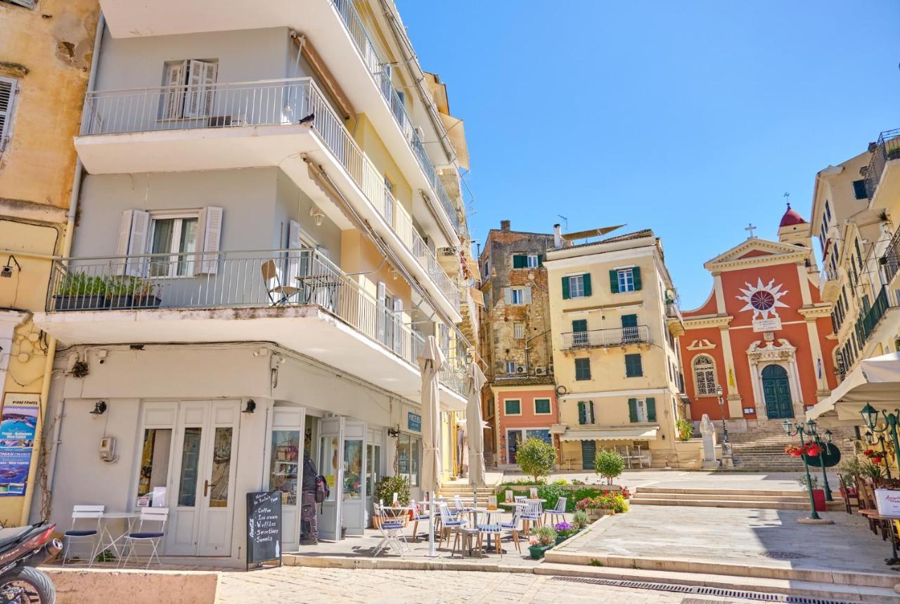 Casa Spilia Corfu Town Apartment Bagian luar foto
